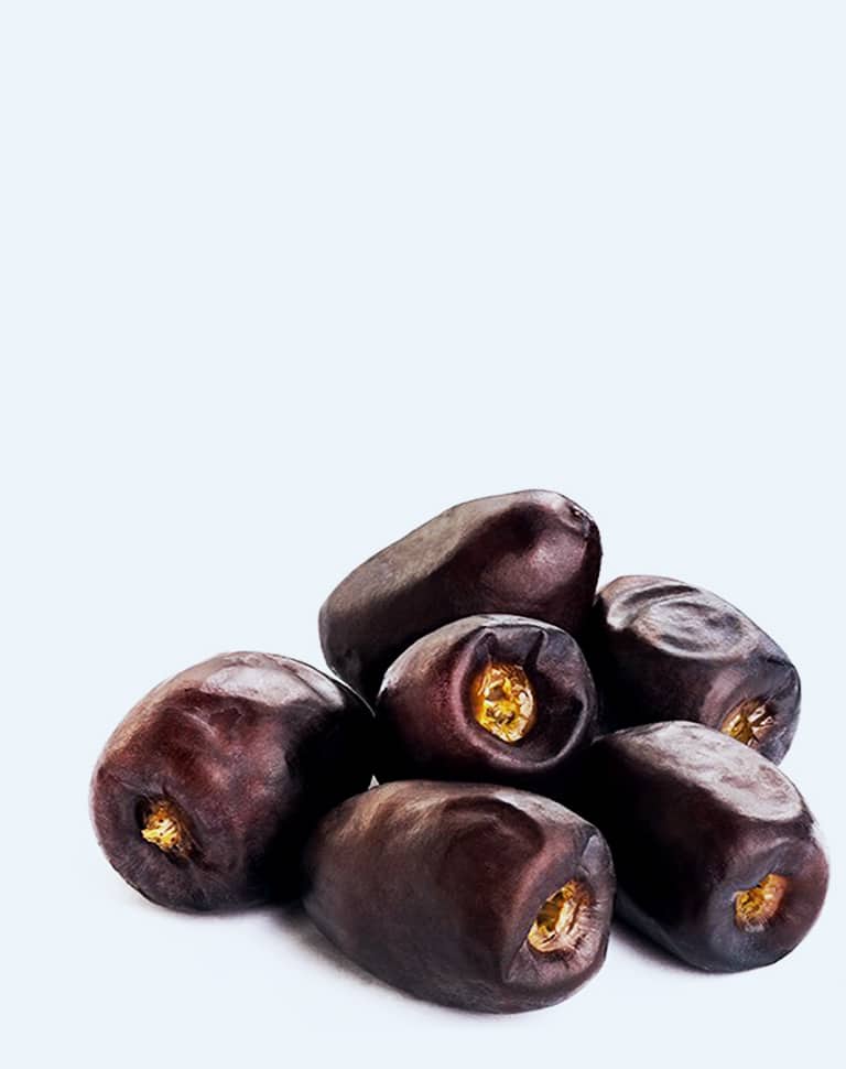 Fresh & Organic Mazafati Dates with Black Color